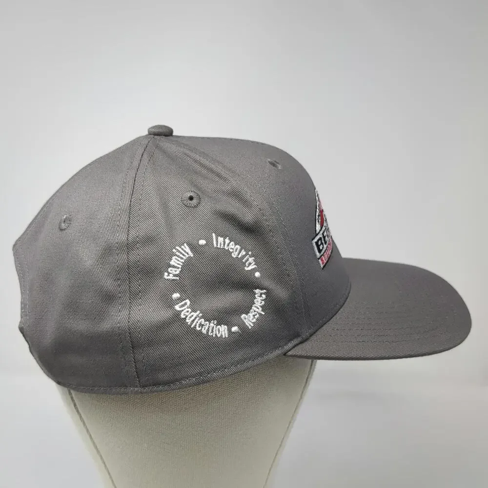 Outdoor Cap Gray Snapback Hat One Size Belletetes Trex Building Products Logo